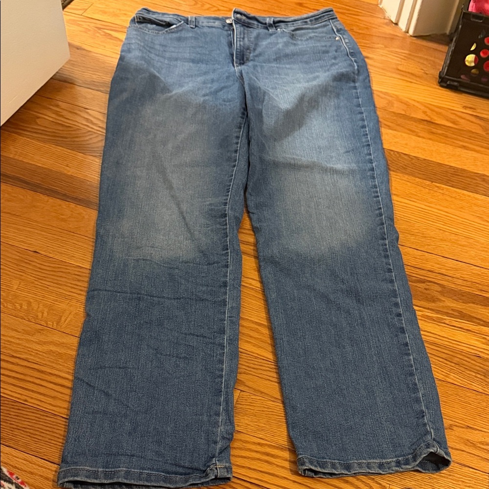 Gloria Vanderbilt Women's Straight Leg Jeans - Denim Blue